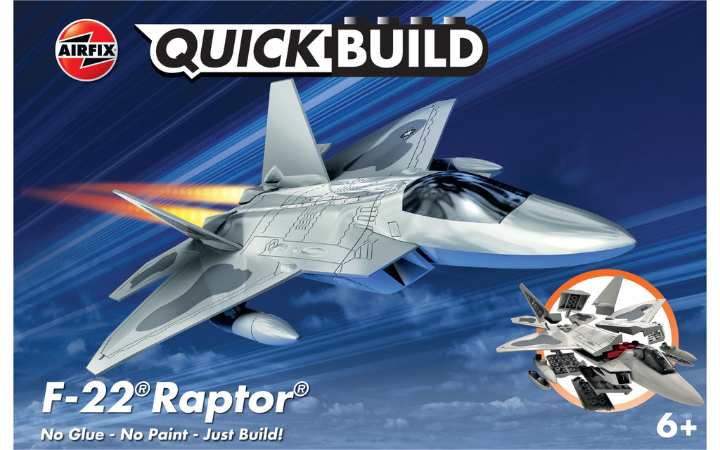 Airfix QUICK BUILD: F-22 Raptor