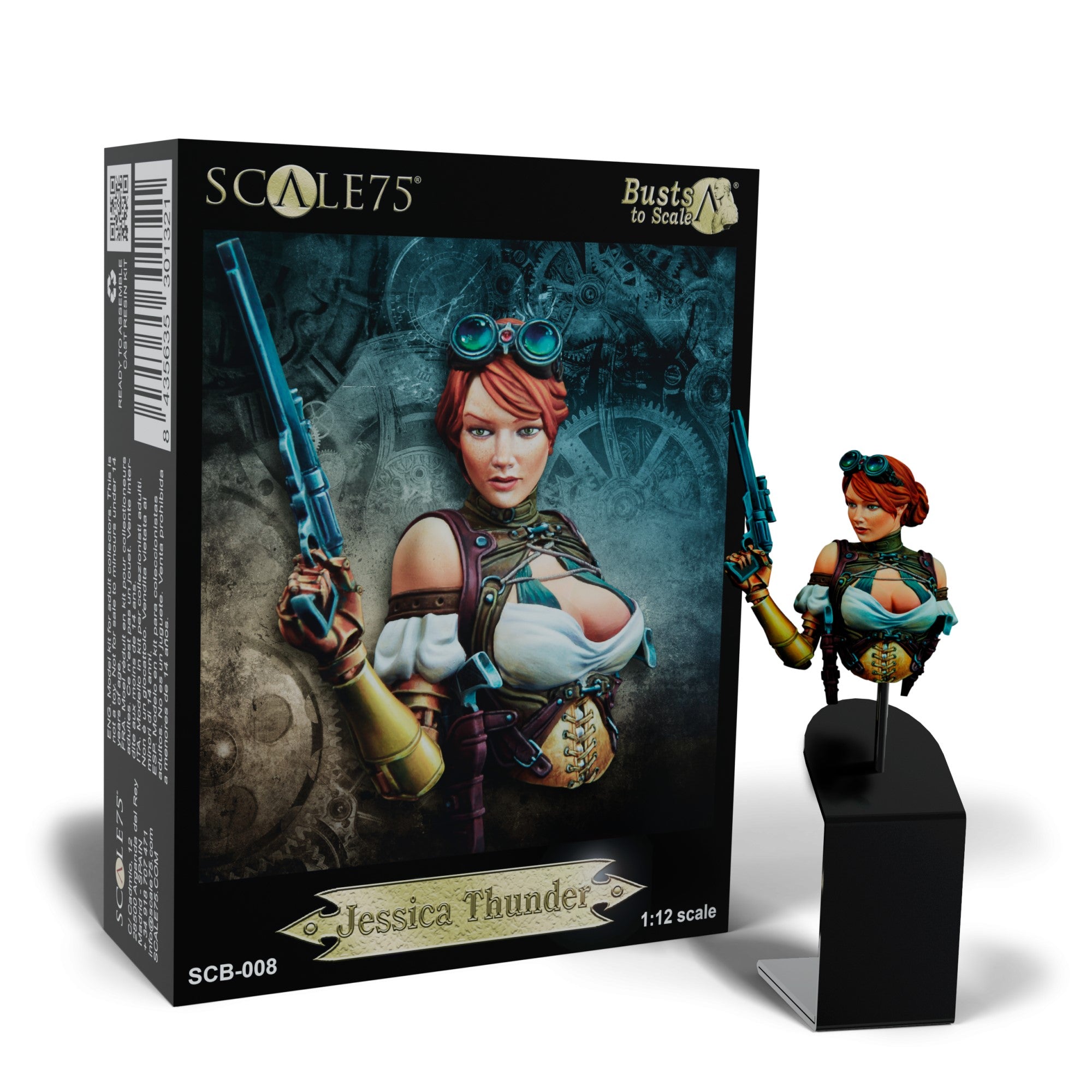 Scale 75 Busts Jessica Thunder 1:12 (4)