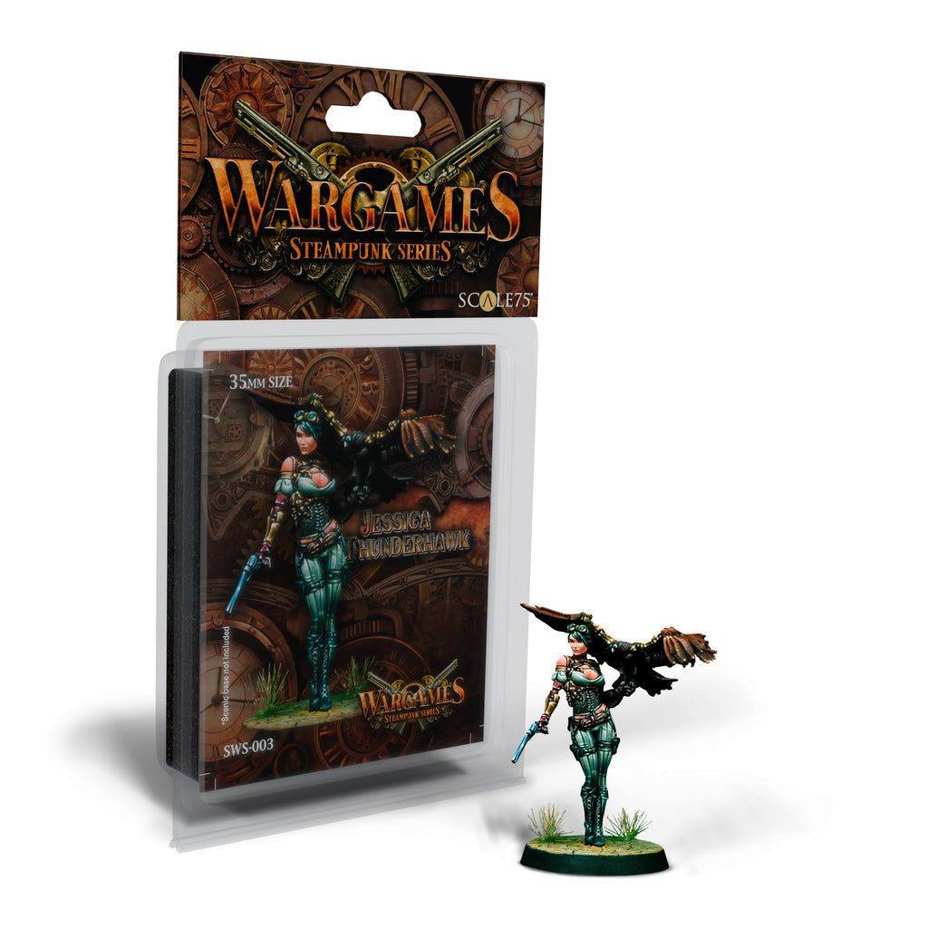Scale 75 Figures Steampunk Wargames Jessica Thunderhawk 35mm (4)