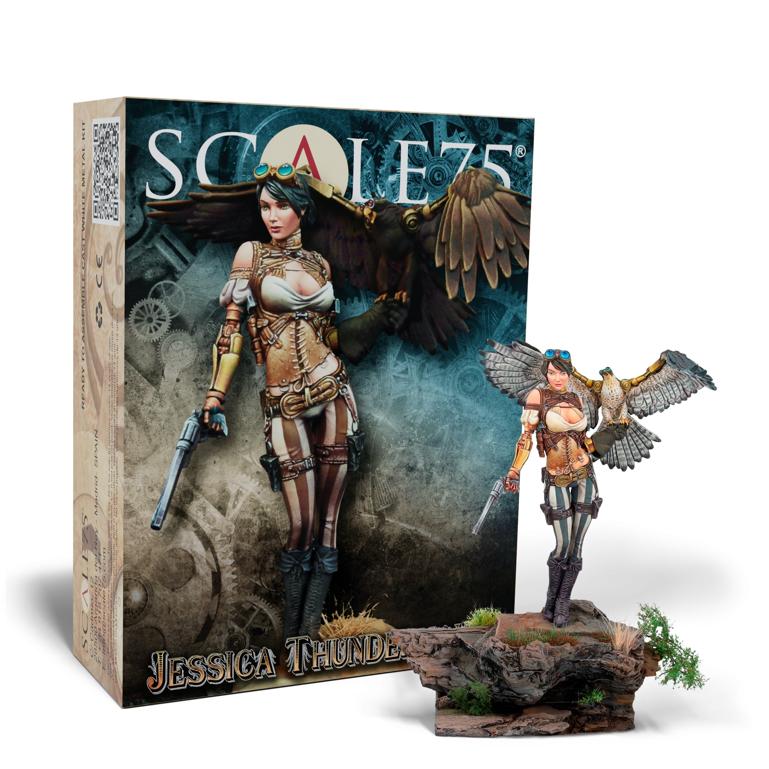 Scale 75 Figures Steam Wars Jessica Thunderhawk 75mm (39)