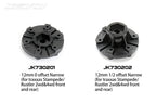 Jetko JKO3105CBMSGB 1/10 SC 2.2/3.0 EX-WASTELAND/Claw Rim/Black/Medium Soft/Glued/Belted MTD Tires (2) (9250494513389)