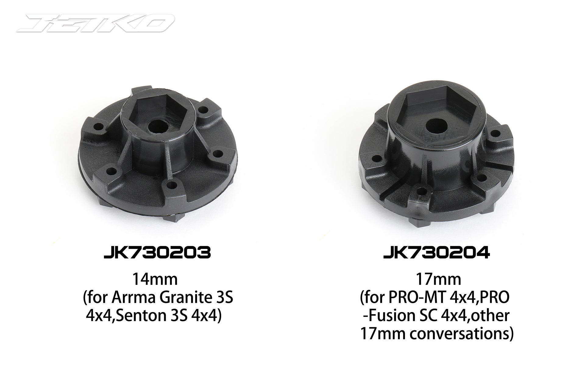 Jetko JKO3104CBMSGB 1/10 SC 2.2/3.0 EX-SLAYER/Claw Rim/Black/Medium Soft/Glued/Belted MTD Tires (2) (9250494415085)
