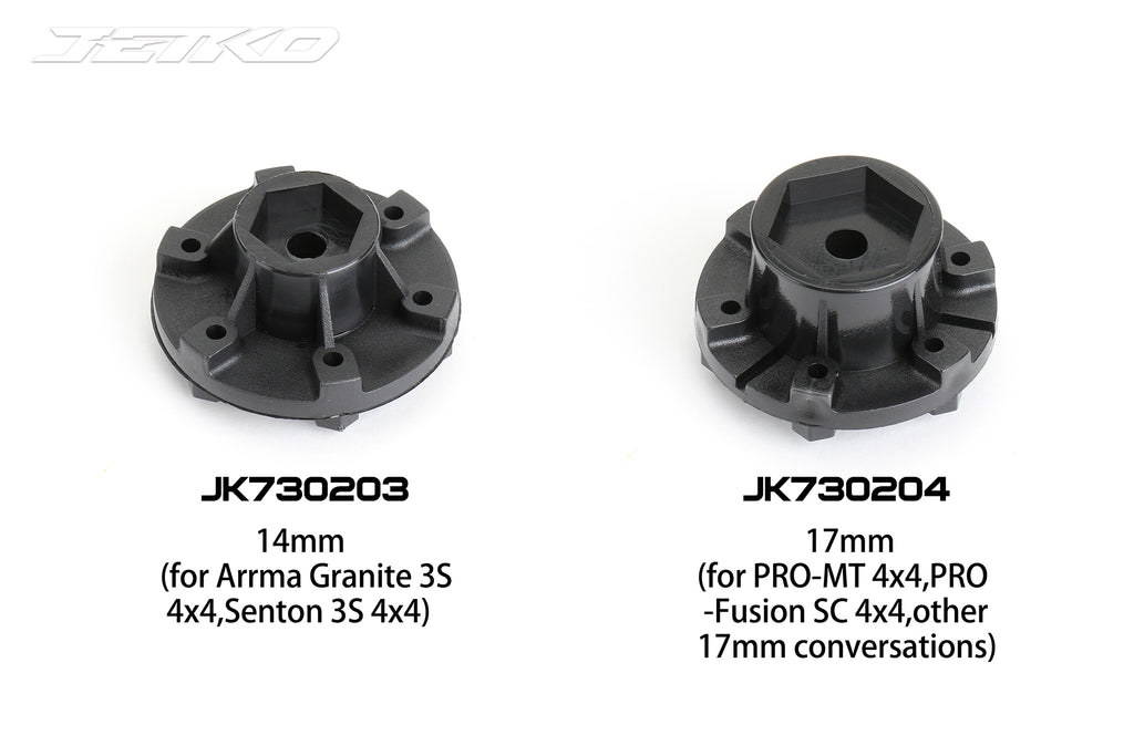 Jetko JKO3103CBMSGN 1/10 SC 2.2/3.0 EX-ROCKFORM/Claw Rim/Black/Medium Soft/Glued MTD Tires (2) (9250494284013)