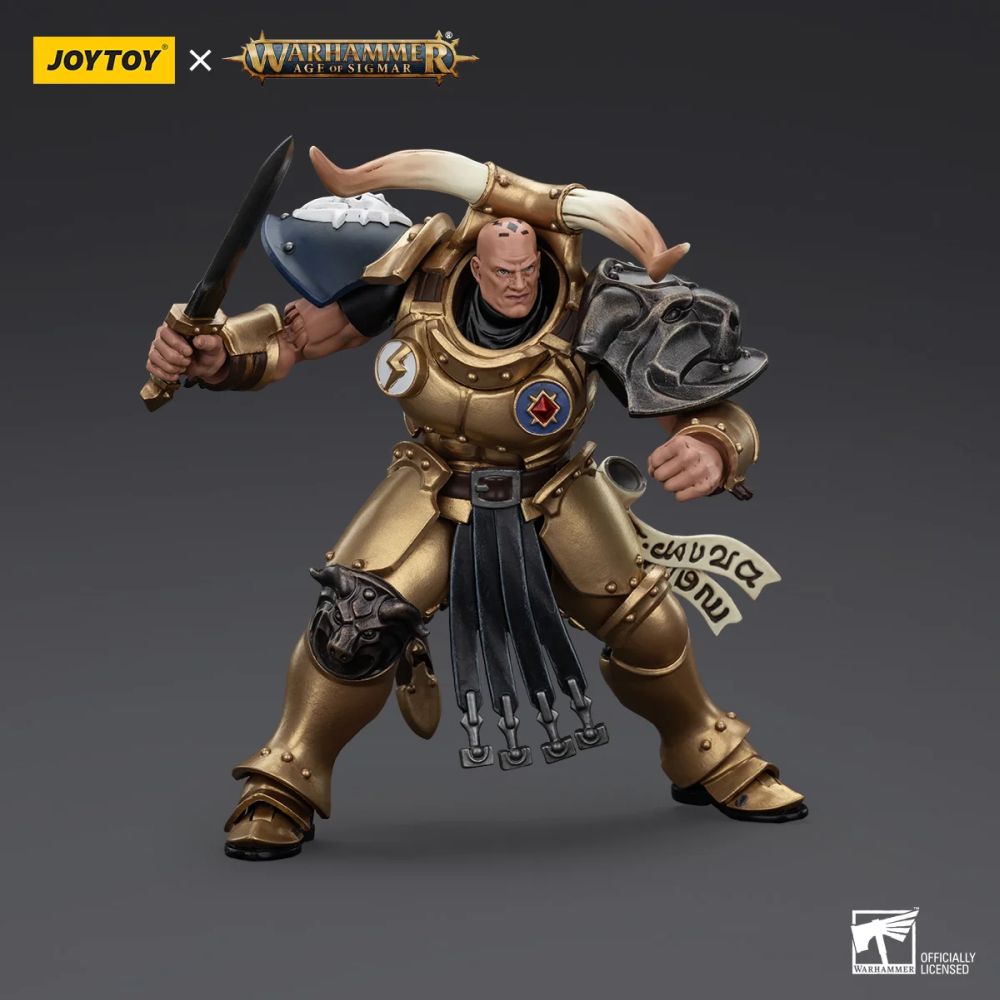 Warhammer Collectibles JT00928 1/18 Scale Stormcast Eternals The Blacktalons Rostus Oxenhammer