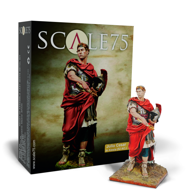 Scale 75 SCR-004 Figures Rome Julio Cesar In Alesia 75mm (9210244071661)