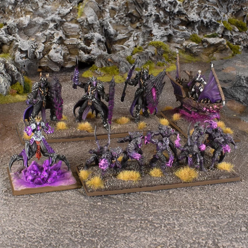 Mantic Games MGKWV104 Kings of War Champions Twilight Kin Latheal Voidheart Company Box