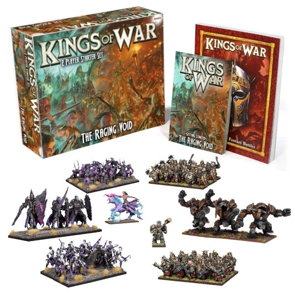 Mantic Games MGKWM121 Kings of War 2 Player Set The Raging Void