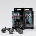 Q Workshop Bloodsucker Black & silver Dice Set