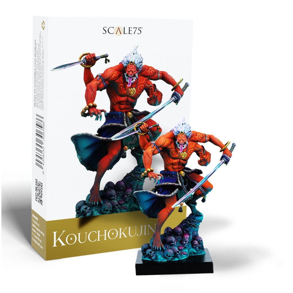 Scale 75 Figures Song of Gods Oni Kouchokujin 75mm (38)