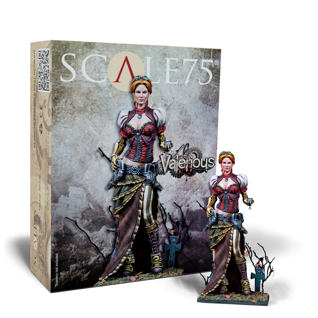 Scale 75 Figures Steam Wars Lady Valerious 75mm (39)