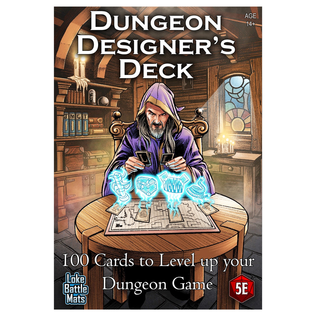 Loke LBM065 Dungeon Designers Deck Deal Your Own Dungeon
