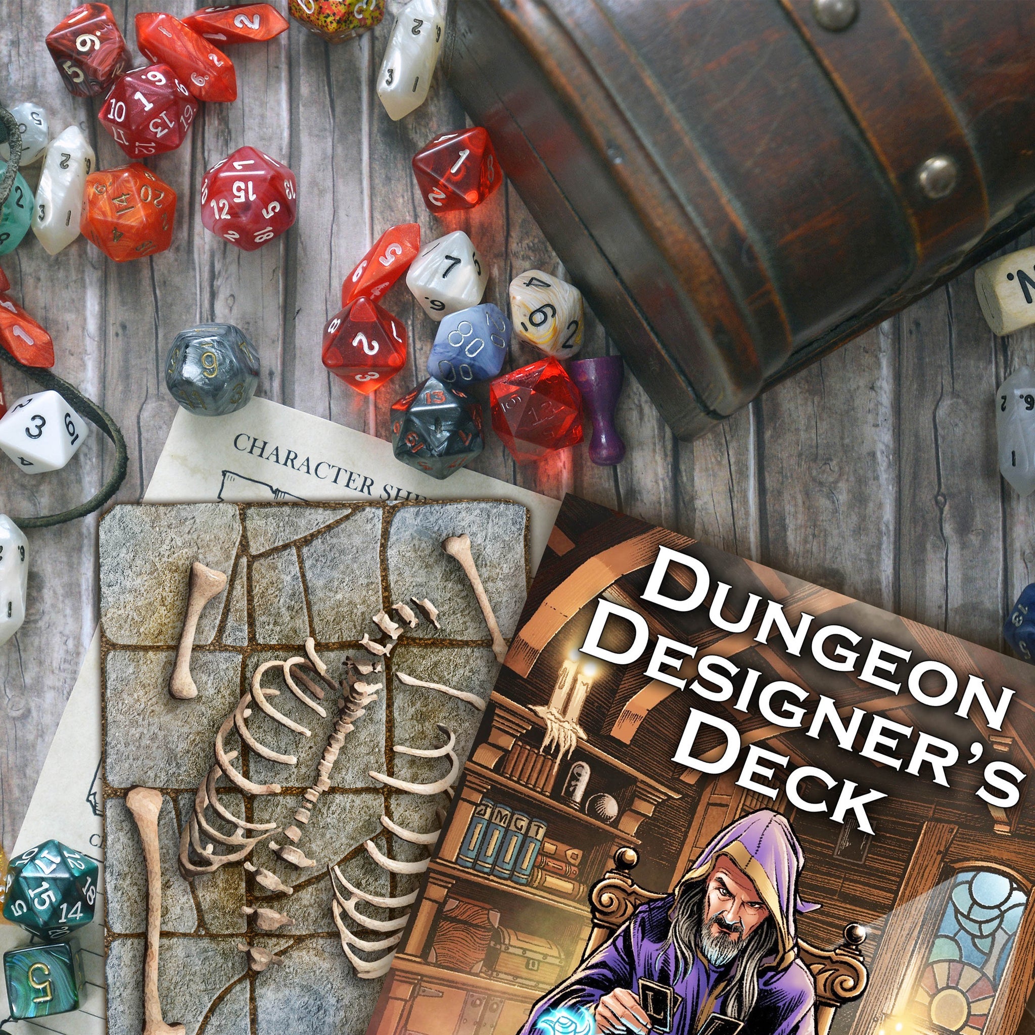 Loke LBM065 Dungeon Designers Deck Deal Your Own Dungeon
