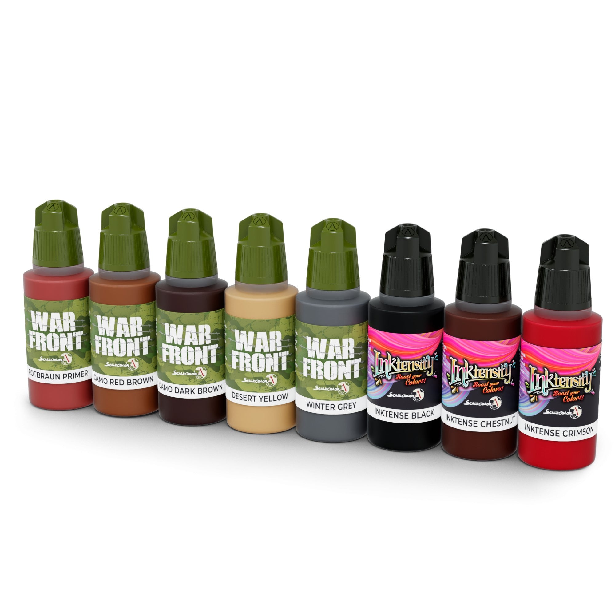 Scale 75 Warfront Leather Equipment Paint Set (3)