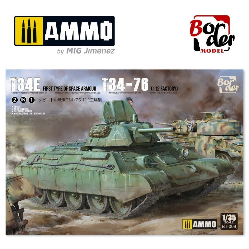 Border Models Border Model 1/35 T-34 Screened (Type 1)