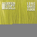 Green Stuff World Long Grass Flock 100mm Color Light Green