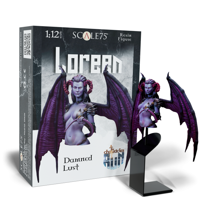 Scale 75 Busts The Chronicles of Run Loreen Damned Lust 1:12 (21)