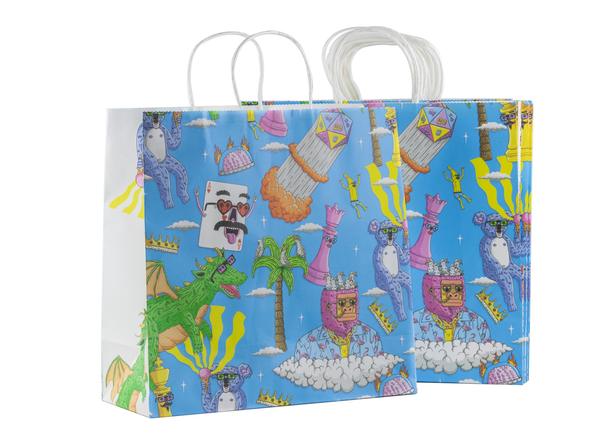 Lets Play Games Retail Artist Series Mulga Paper Bag Large (3)