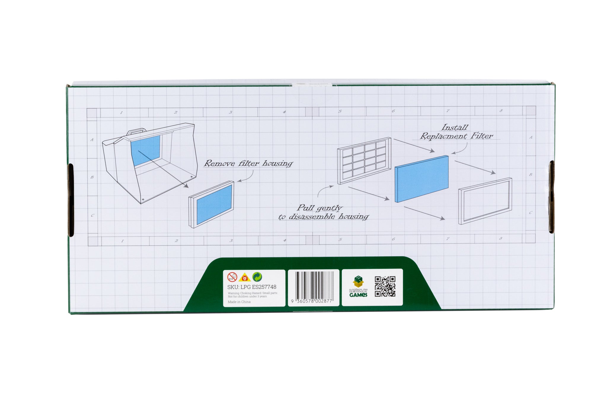 Lets Play Games 257748 Essentials Spray Booth Filter Kit