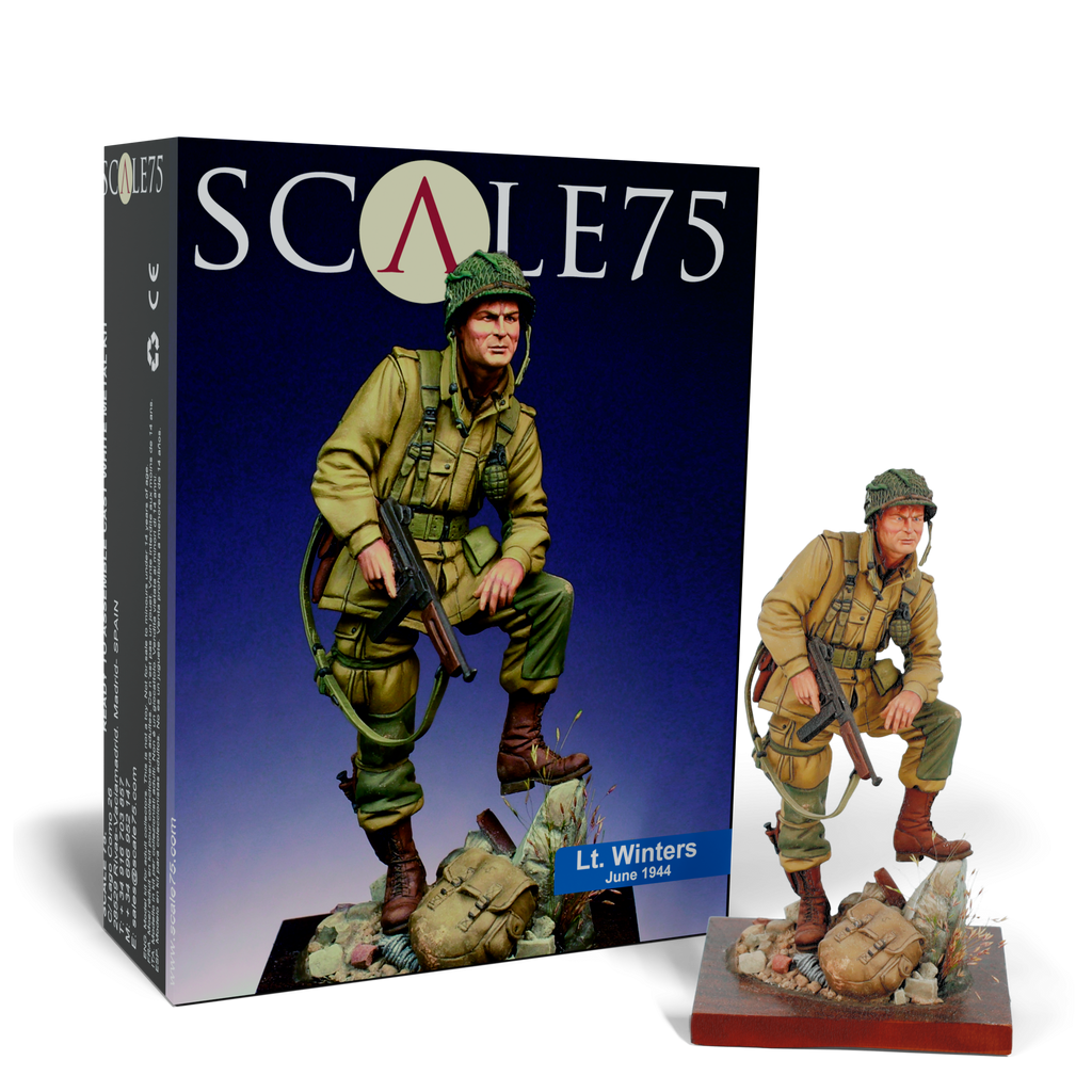 Scale 75 Figures World At War Lt. Winters 75mm (2)