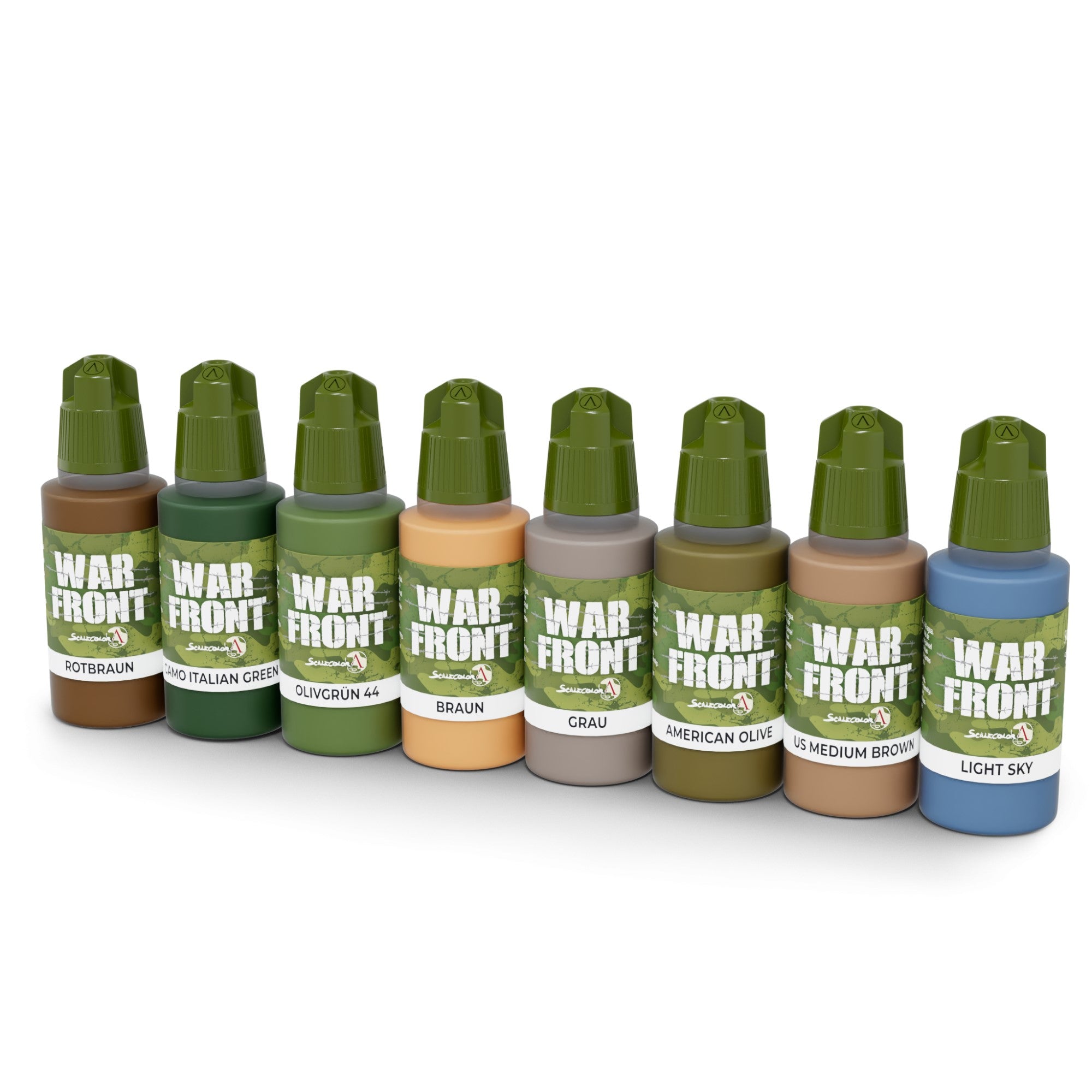 Scale 75 Warfront Marines On Duty Paint Set (3)