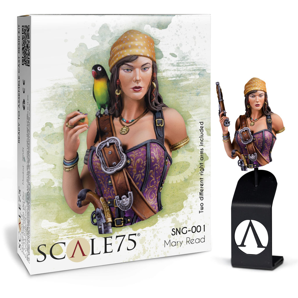 Scale 75 Busts Naughty Gears Mary Read 1:12 (21)