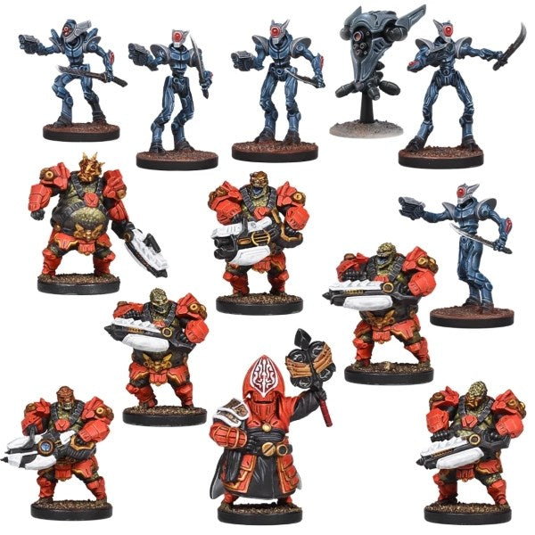 Mantic Games MGDZMN101 Deadzone Matsudan House Conclave Starter