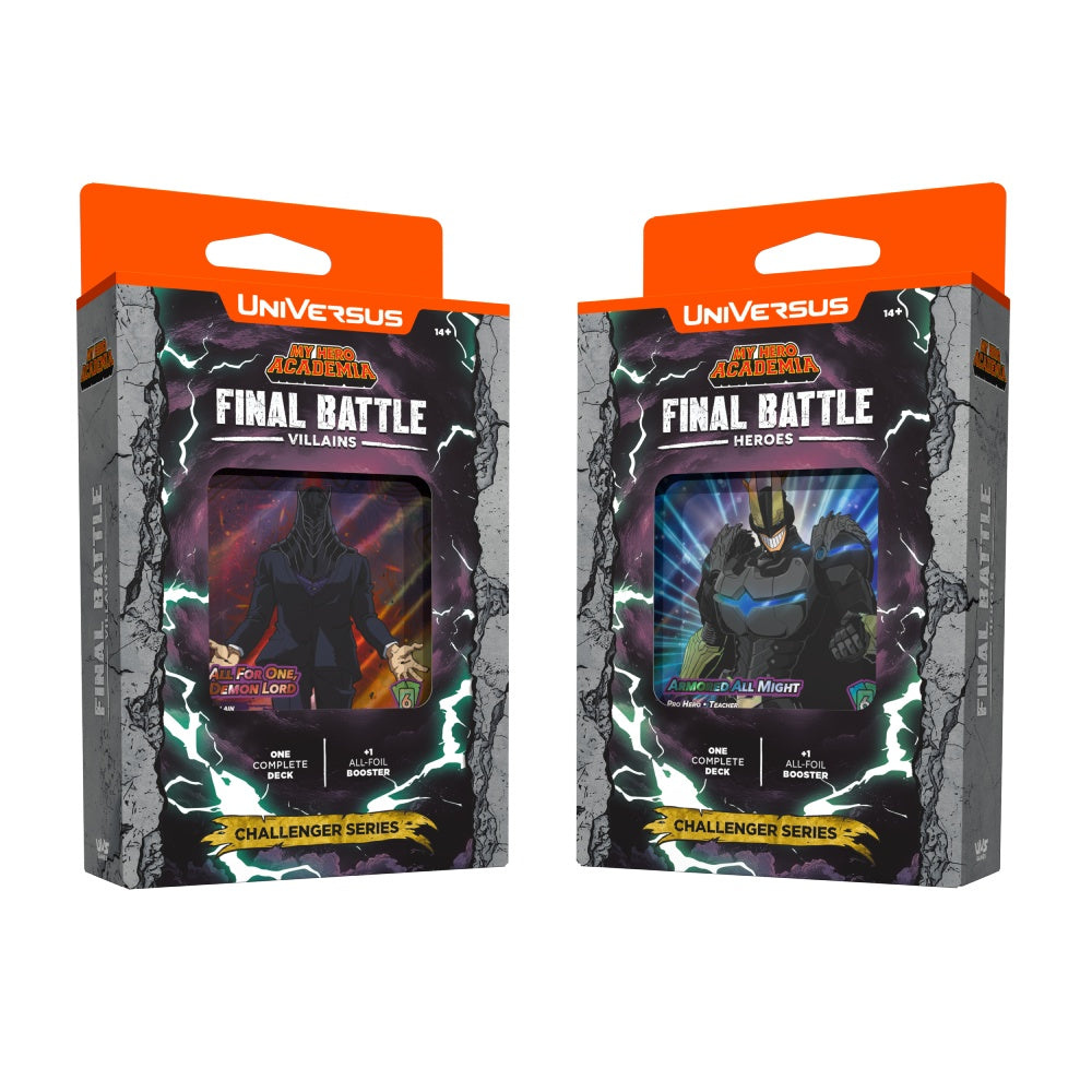 Universus MHA Final Battle: Challenger Series Assorted Deck Display - UVSMHA09-AD