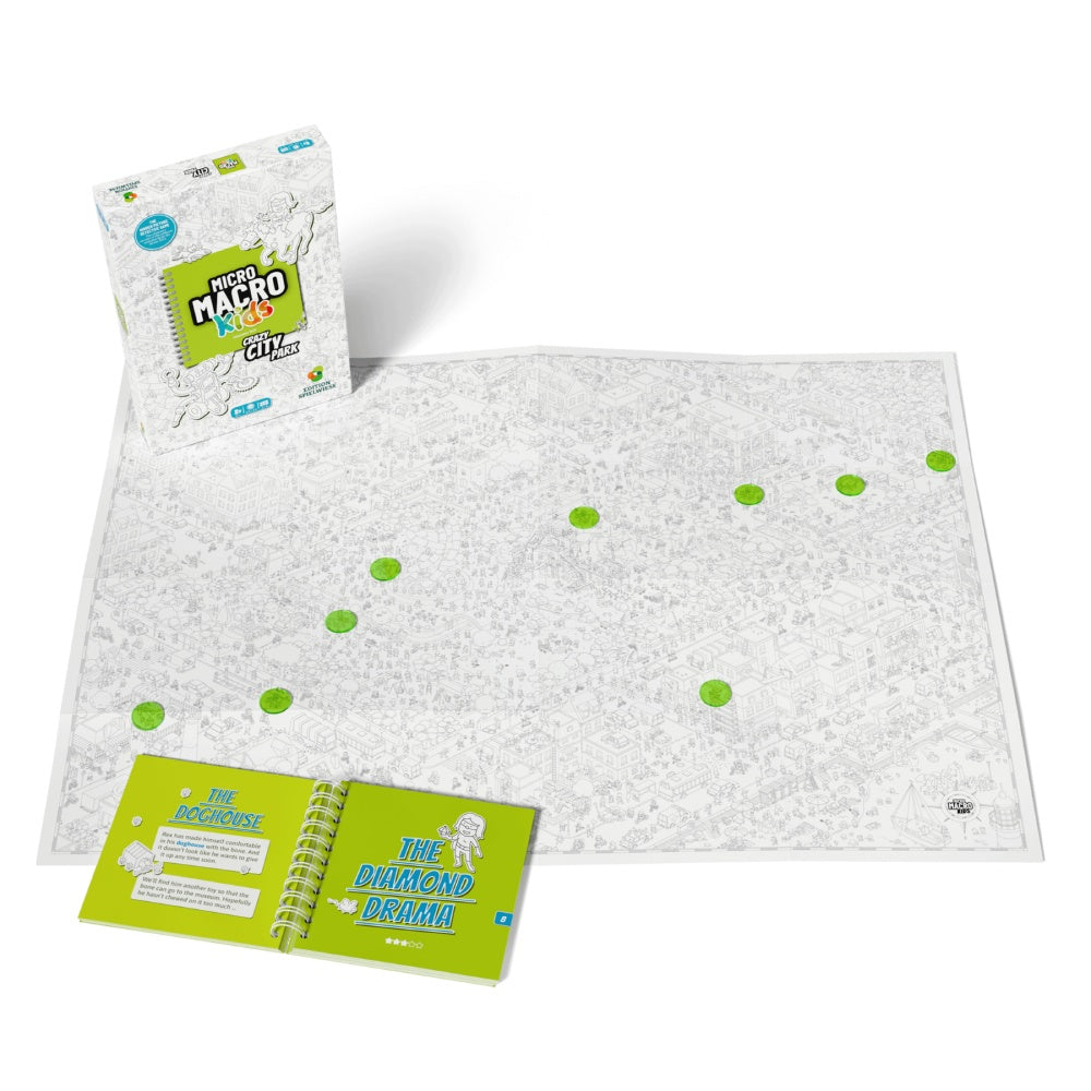 Edition Spielwiese ESMMK01EN MicroMacro Kids Crazy City Park