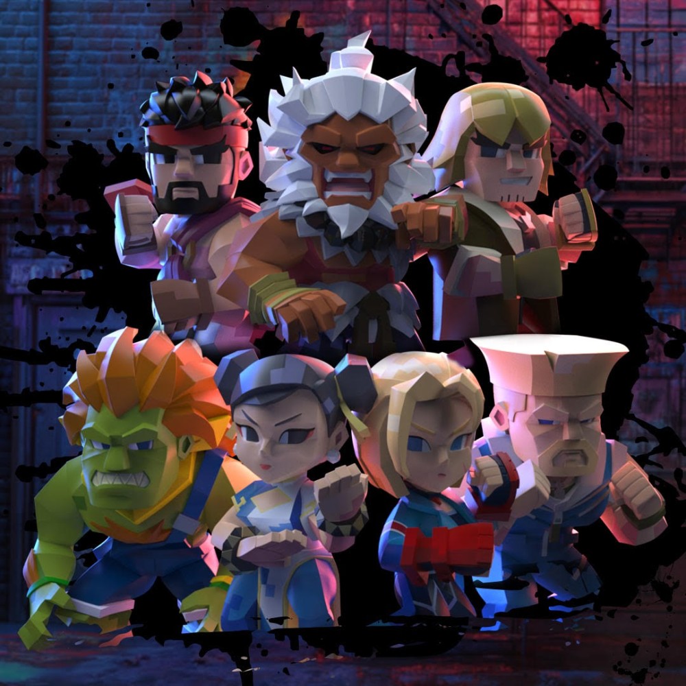 Mighty Jaxx BB25TMMJ30001 Mighty Jaxx Arcade Capcom Street Fighter Series Display