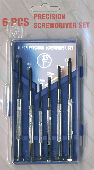 Mineshima MIL16 Precision Screw Driver 6pcs