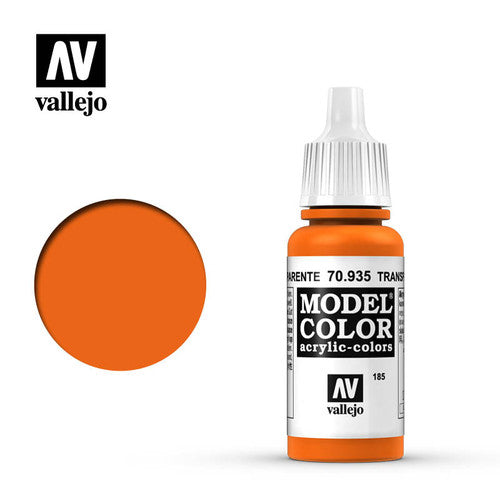 Vallejo Model Colour Transparent Orange 18ml