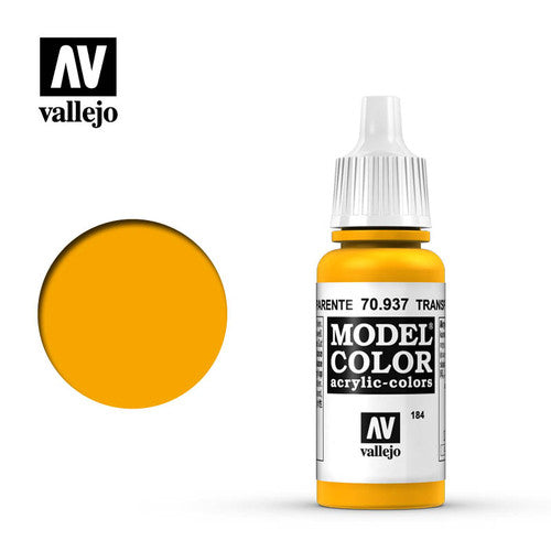Vallejo Model Transparent Yellow 18ml