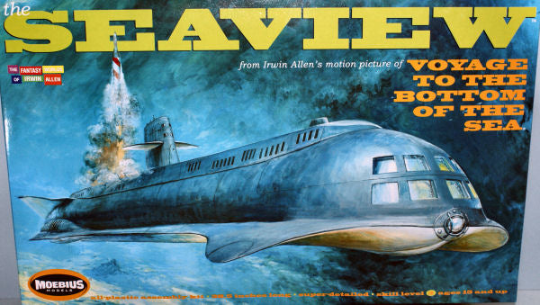 Moebius Models 39 8 Window Movie Seaview Plastic Model Kit