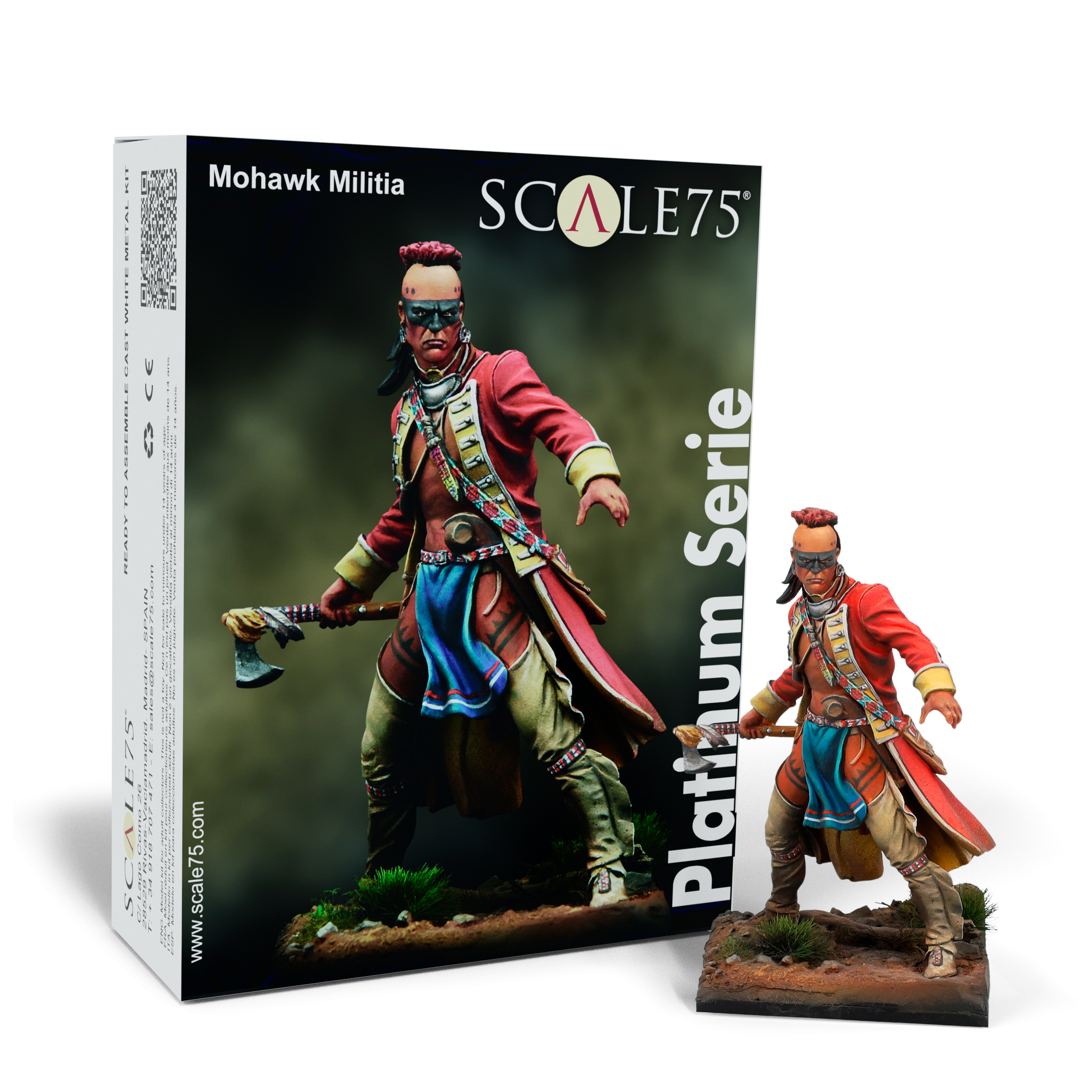 Scale 75 Figures Platinum Mohawk Militia 75mm (2)