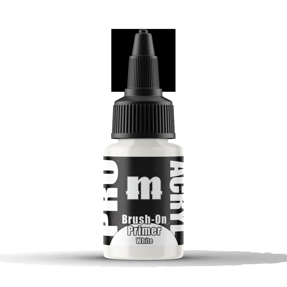 Monument Hobbies MPAP-013 Pro Acryl Primers Brush-On White