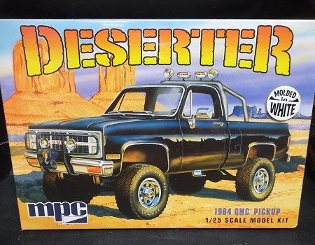 MPC 847 1/25 1984 GMC Pickup (White) (8134368624877)