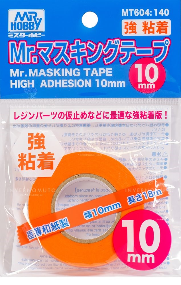 Gunze Sangyo (Mr. Hobby) Gunze MT604 Mr Mask Tape High Adhesion 10mm