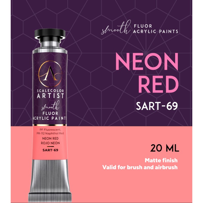 Scale 75 Scalecolor Artist Neon Red 20ml (3)