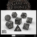 Q Workshop GOT/00190166/2025/5/A Game of Thrones Dice Set: Night's Watch (9250515845357)