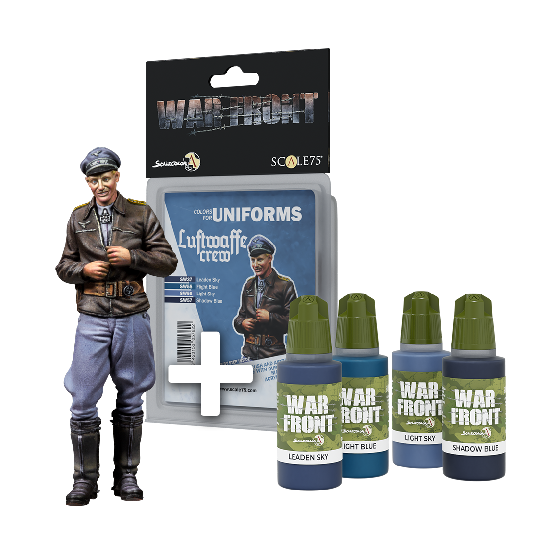 Scale 75 Figures Warfront Pack Erich Bubi Hatmann + Luftwaffe (2)