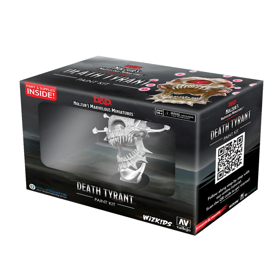 WizKids 90363 D&D Nolzurs Marvelous Miniatures: Death Tyrant Paint Night Kit (#5) (9003825955053)