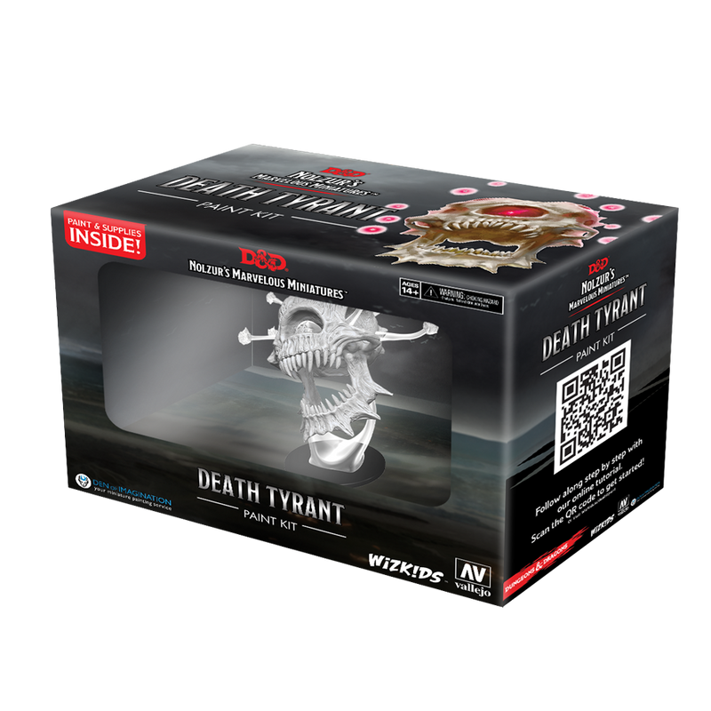 WizKids 90363 D&D Nolzurs Marvelous Miniatures: Death Tyrant Paint Night Kit (#5) (9003825955053)