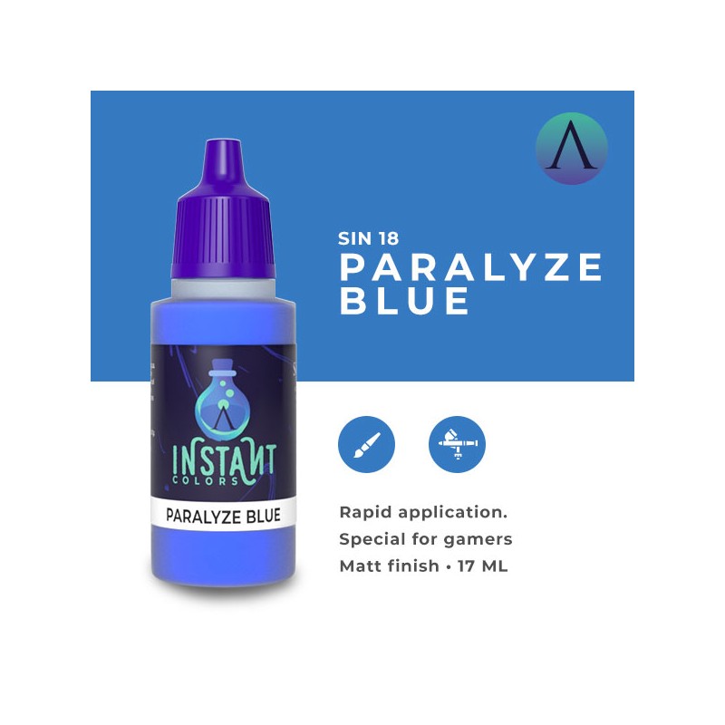 Scale 75 Instant Colors Paralyze Blue 17ml (3)