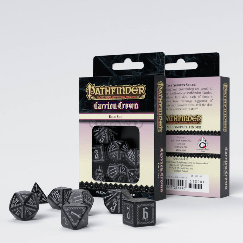 Q Workshop Pathfinder Carrion Crown Dice Set