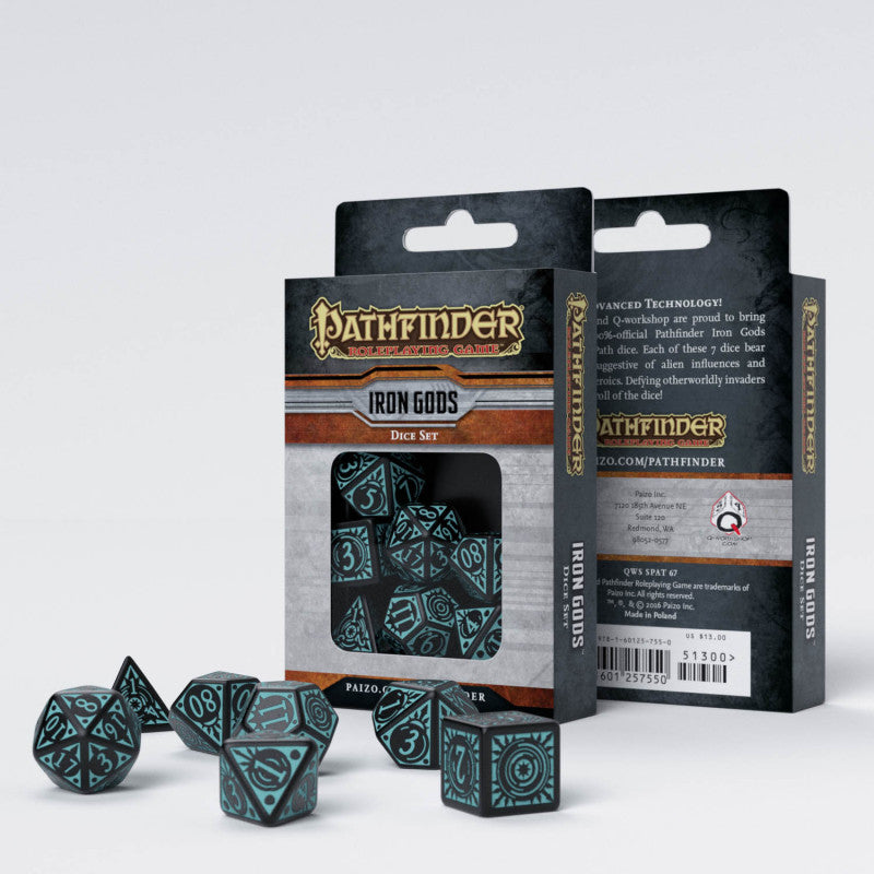 Q Workshop Pathfinder Iron Gods Dice Set