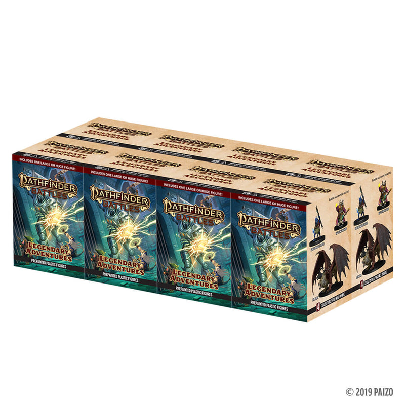 WizKids 73935 Pathfinder Battles: Legendary Adventures 8 Ct. Booster Brick (Set 17) (9003808882925)