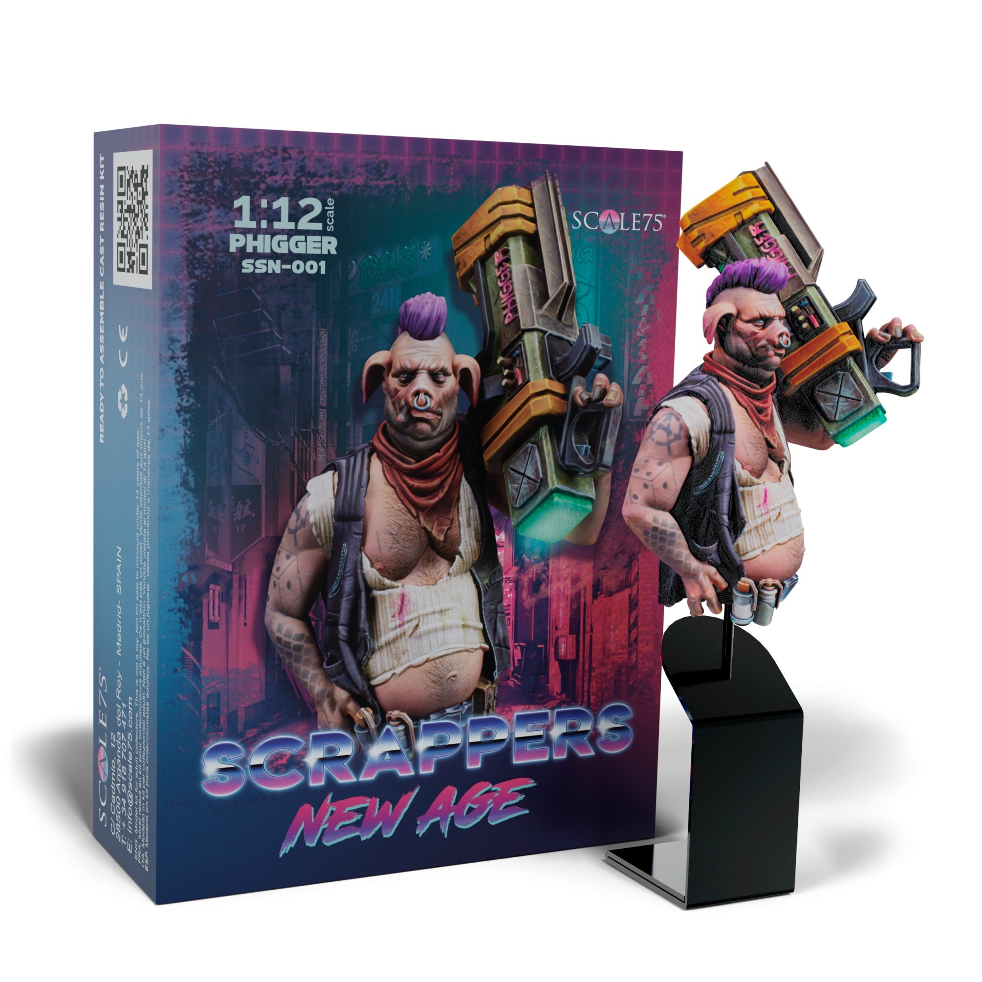 Scale 75 Busts New Age Scrappers Phigger 1:12 (22)