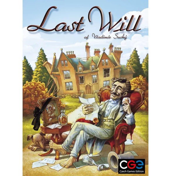 Czech Games Edition Last Will Board Game