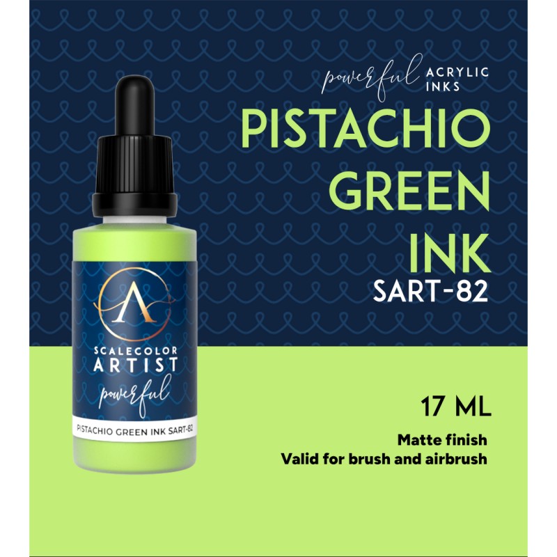 Scale 75 SART-82 Scalecolor Artist Pistachio Green Ink 20ml (9210243055853)