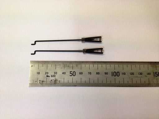 Parkzone PKZ5205-1 Aileron pushrod set w/Clevis: 2pcs SR10 Stinson Reliant - Hobby City NZ (8347095793901)